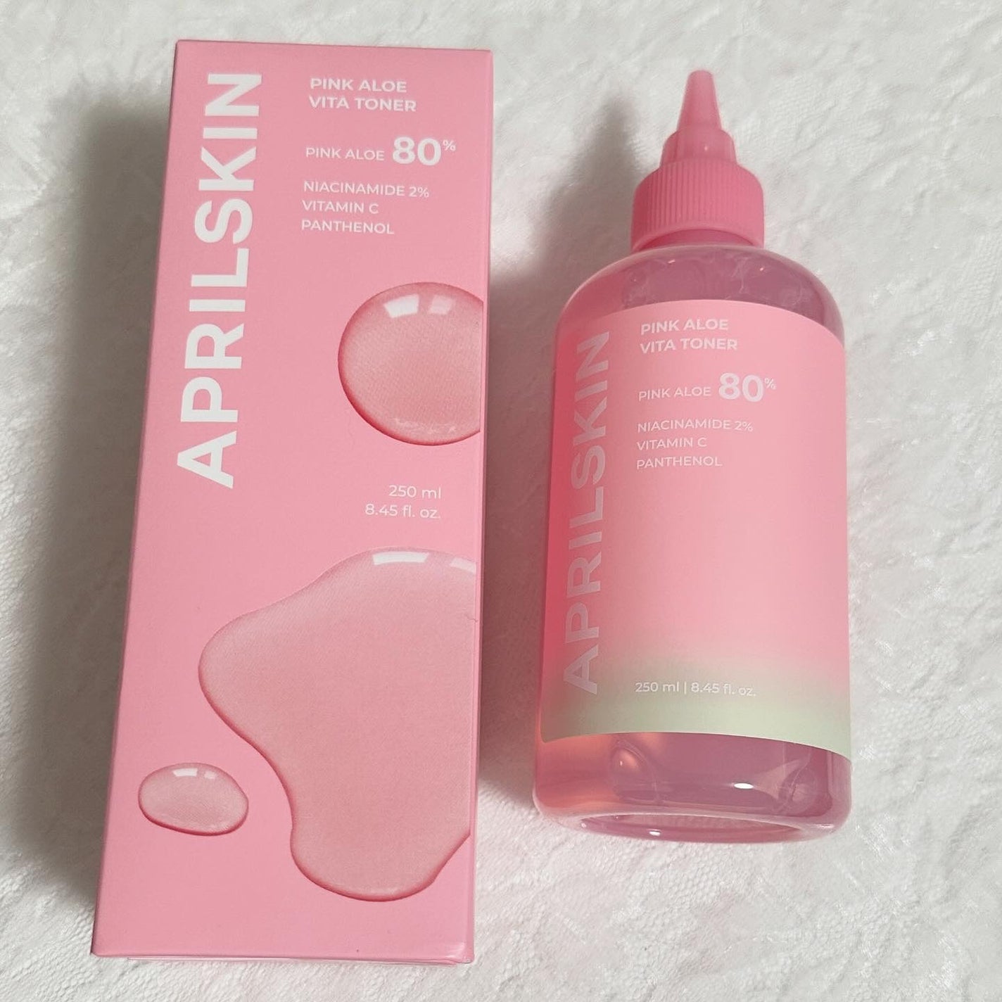 ピンクアロエビタトナー/APRILSKIN/化粧水を使ったクチコミ(1枚目)