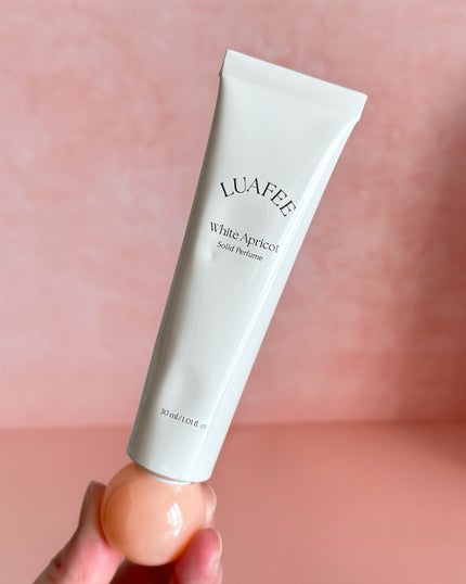 ソリッド パフューム ホワイトアプリコット/LUAFEE/練り香水を使ったクチコミ(6枚目)