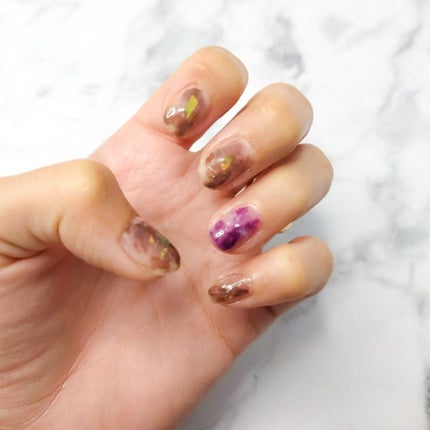 ジェルネイル ハピジェル/サルルプロジェクト/ネイル用品を使ったクチコミ(5枚目)