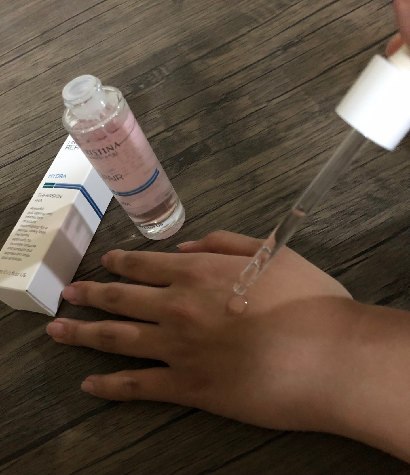 テラスキン/LINE REPAIR/美容液を使ったクチコミ(3枚目)