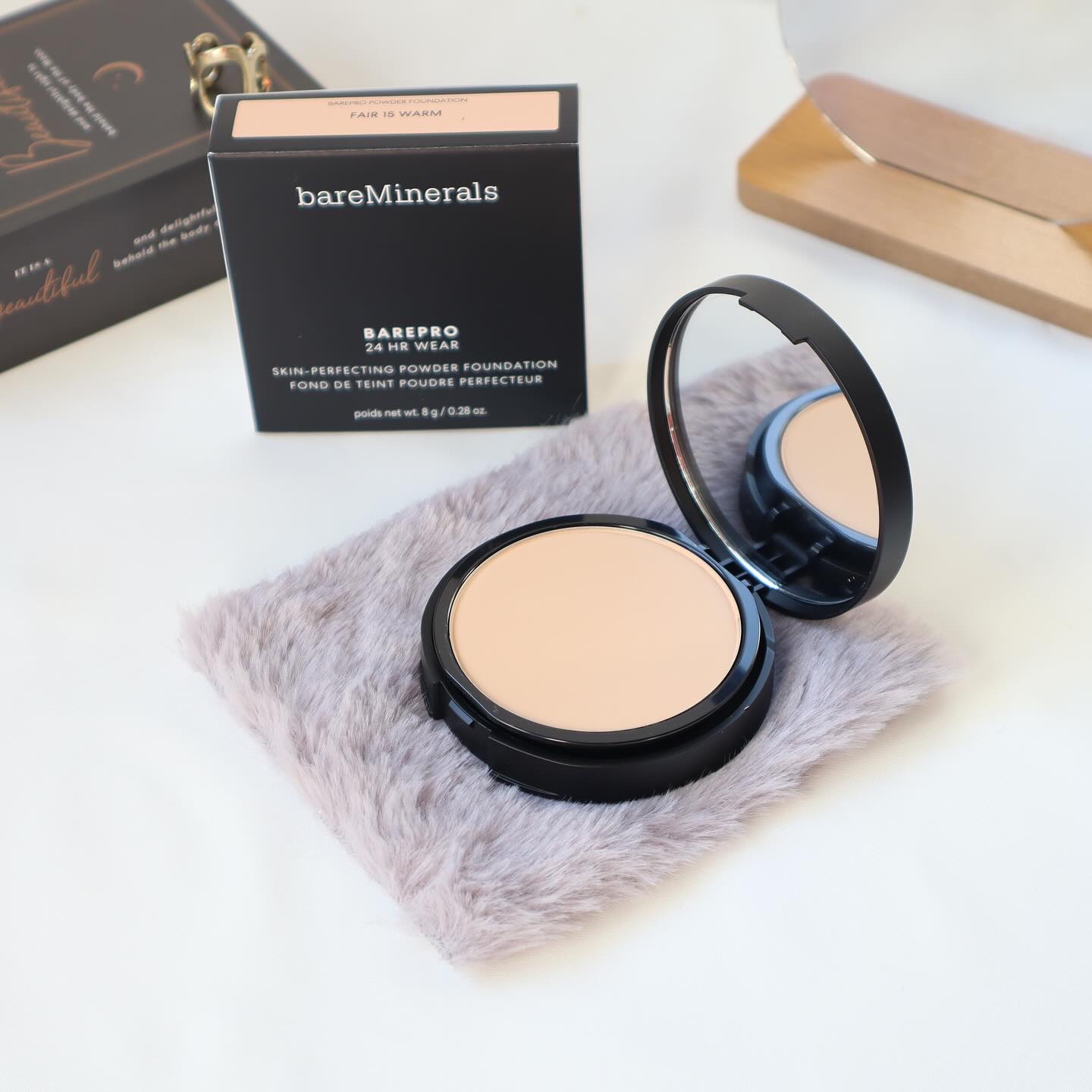 ベアプロ 24HR パウダー ファンデーション/bareMinerals/パウダーファンデーションを使ったクチコミ（2枚目）