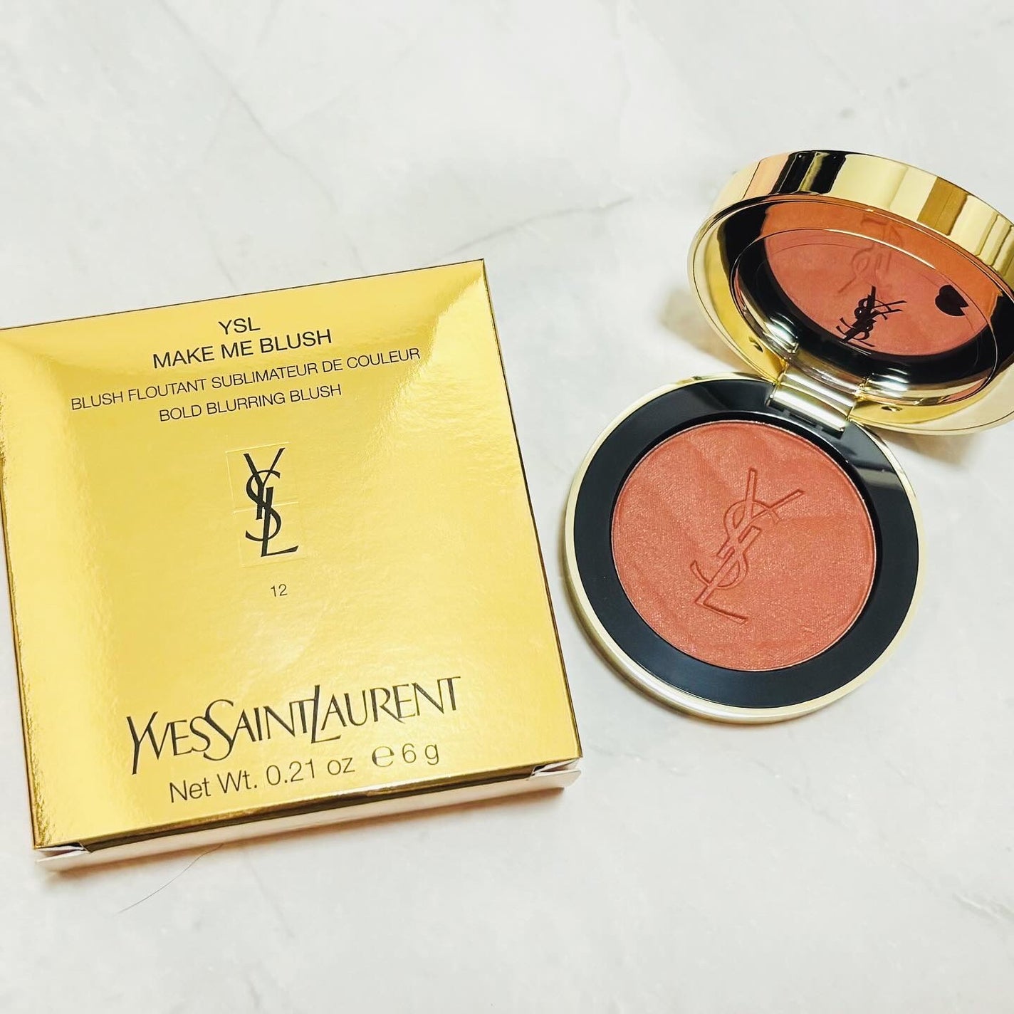 YSL メイクミーブラッシュ パウダー/YVES SAINT LAURENT BEAUTE/パウダーチークを使ったクチコミ(3枚目)