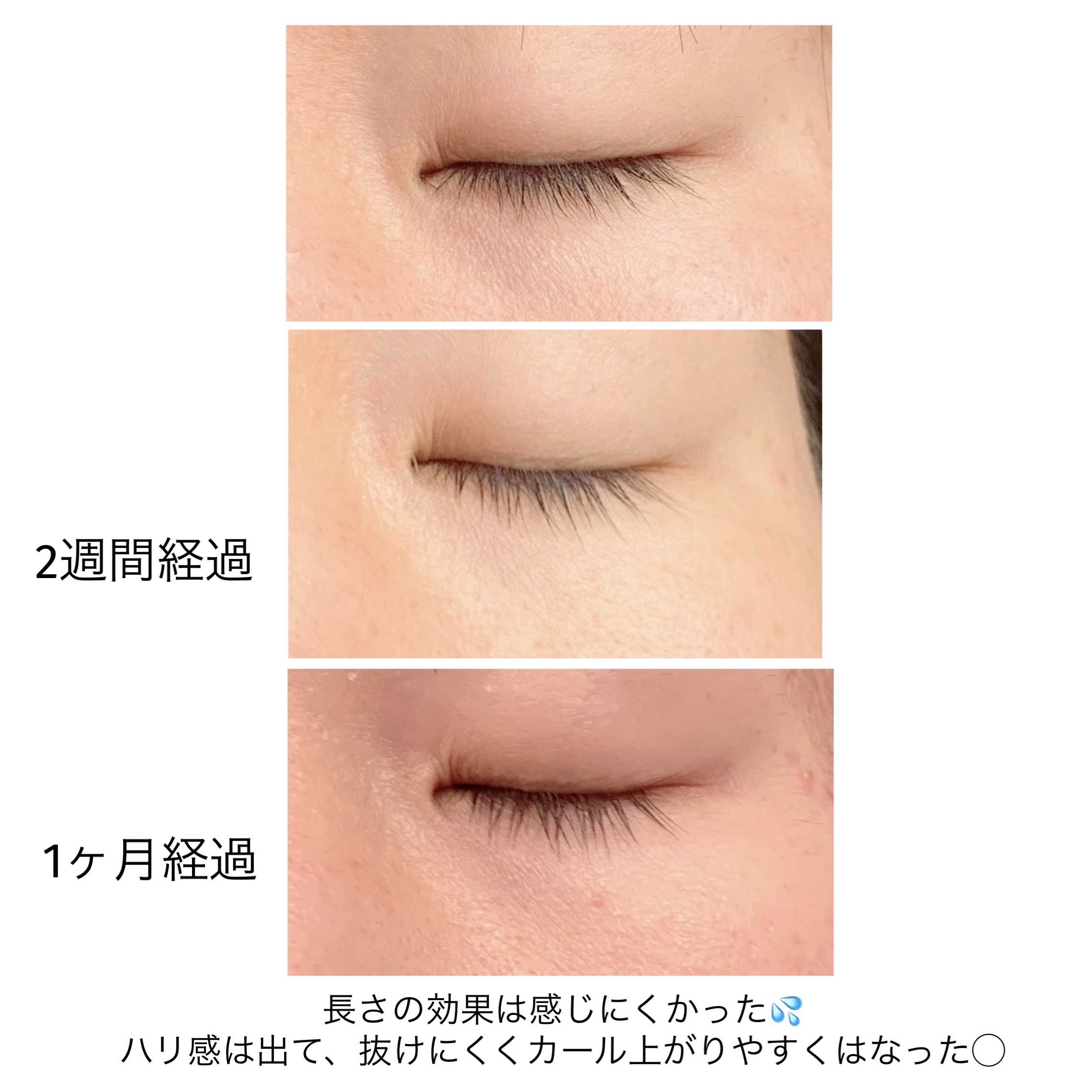 ラッシュジェリードロップ　ＥＸ/MAJOLICA MAJORCA/まつげ美容液を使ったクチコミ（3枚目）