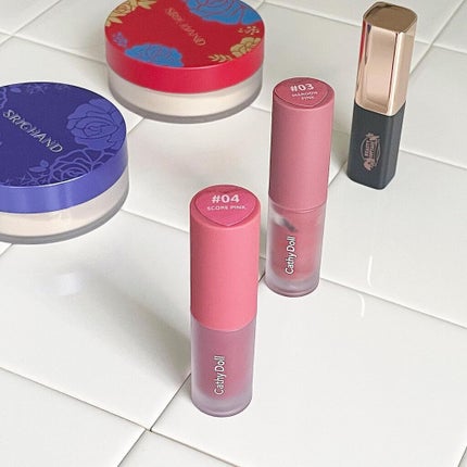 LUXURY VELVET MATTE LIPSTICK/Beauty Cottage/口紅を使ったクチコミ(2枚目)