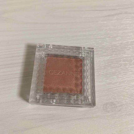 シングルカラーアイシャドウ/CEZANNE/単色アイシャドウを使ったクチコミ(1枚目)