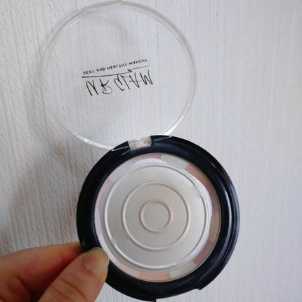 UR GLAM MARBLE FACE POWDER/U R GLAM/プレストパウダーを使ったクチコミ(3枚目)