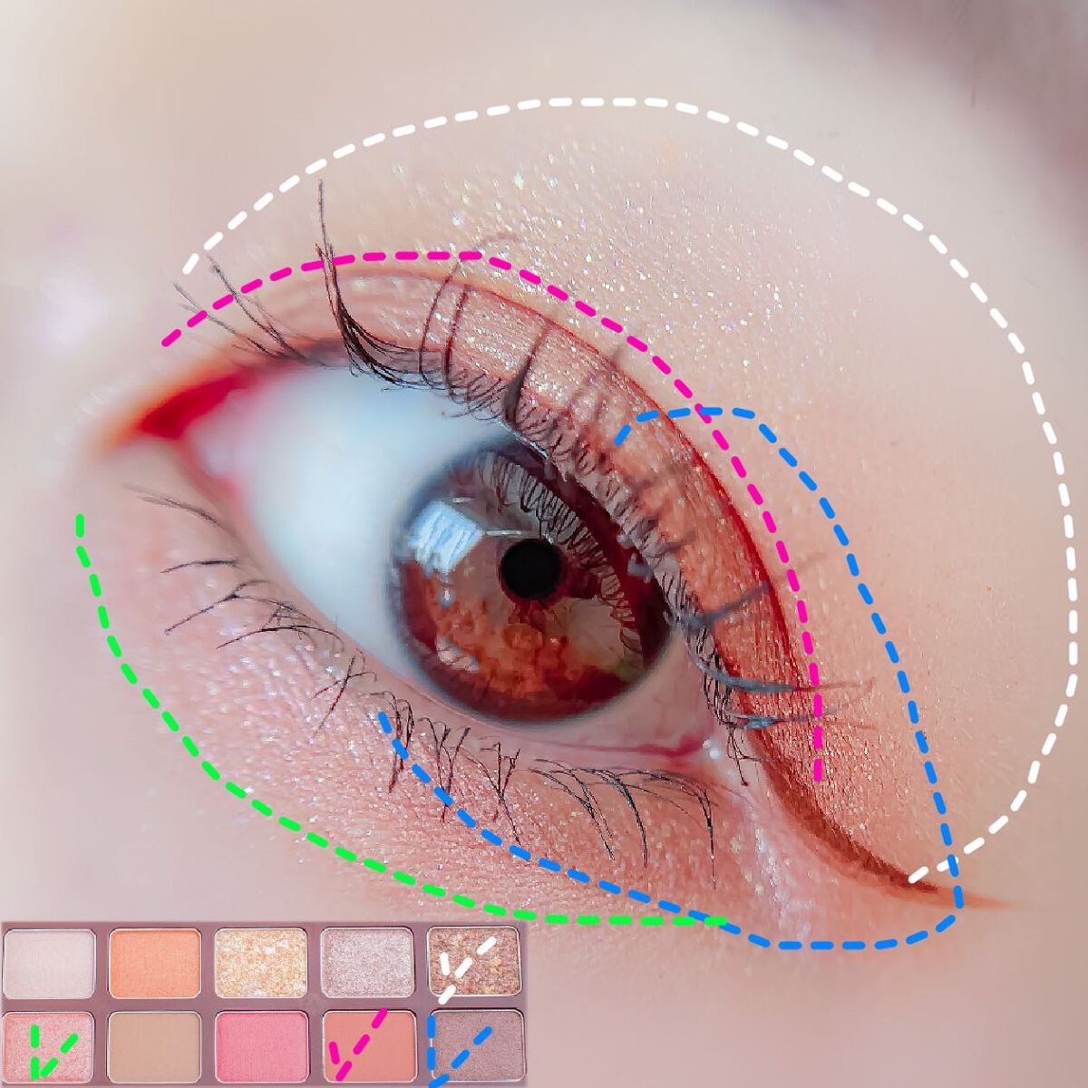 スキルレスライナー/LUMIURGLAS/リキッドアイライナーを使ったクチコミ(2枚目)