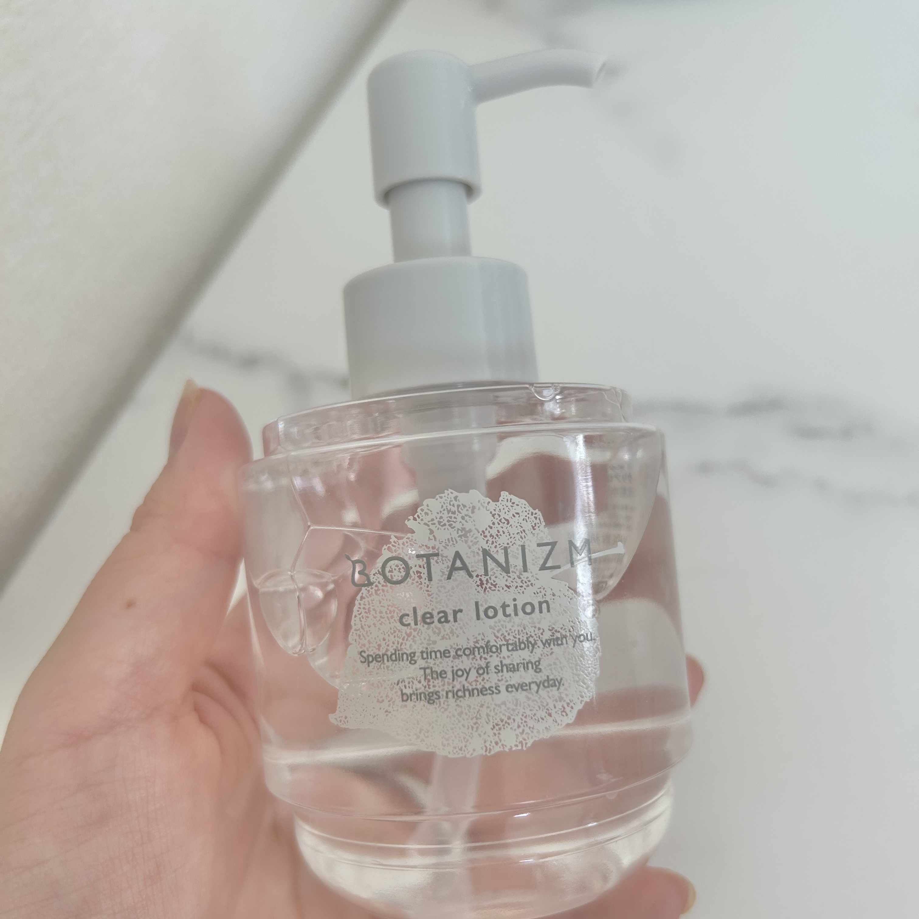 クリアローション 155mL/ボタニズム /化粧水を使ったクチコミ（3枚目）