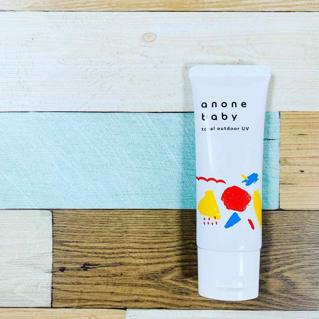 トータルアウトドアUV/anone baby/日焼け止めミルクを使ったクチコミ(1枚目)