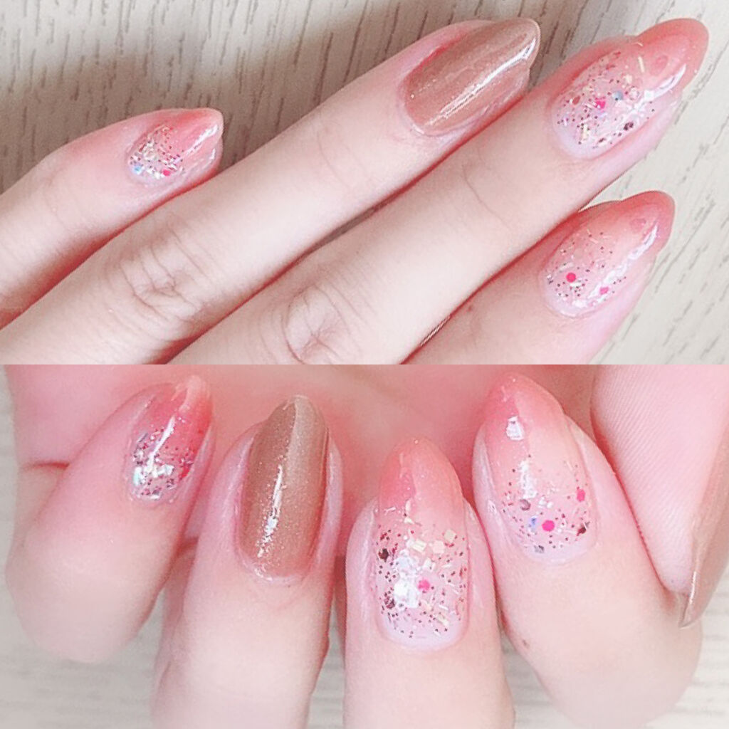 ナチュラルネイルカラーN 024 ココア/デュカート/マニキュアを使ったクチコミ（3枚目）