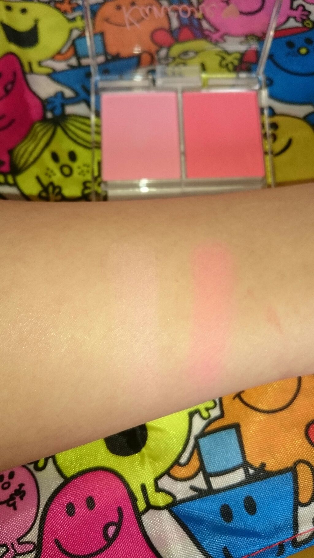 カンコレ チーク/DAISO/パウダーチークを使ったクチコミ(3枚目)