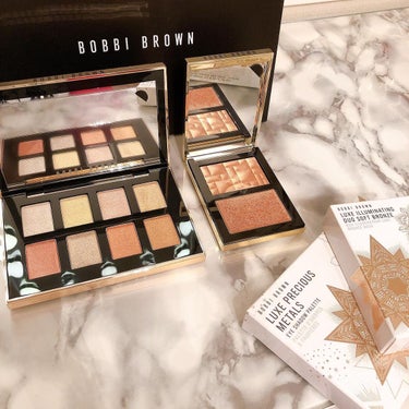 リュクス プレシャス メタルズ アイシャドウ パレット/BOBBI BROWN/パウダーアイシャドウを使ったクチコミ（2枚目）