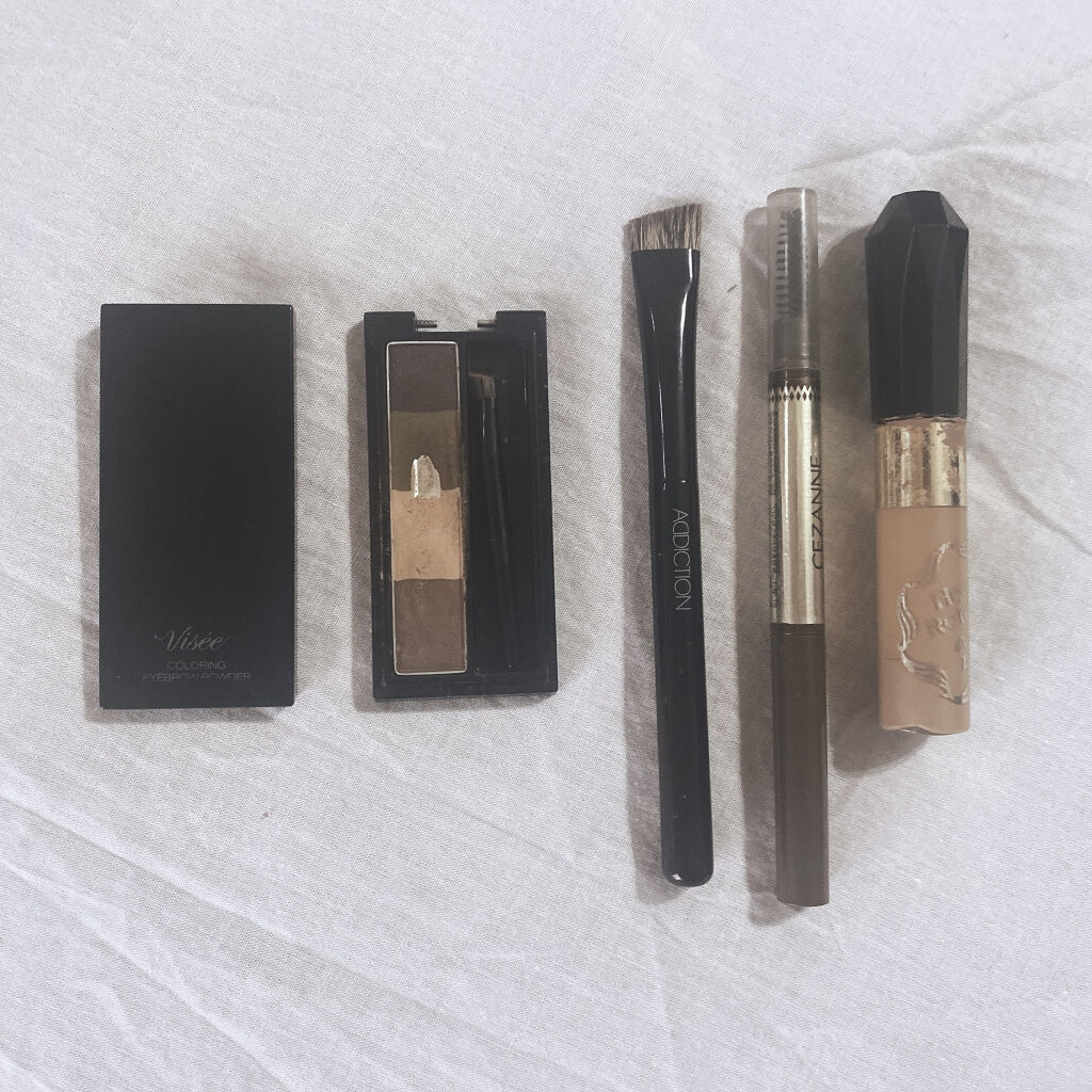 アイブロウ ブラシ/ADDICTION/メイクブラシを使ったクチコミ（2枚目）