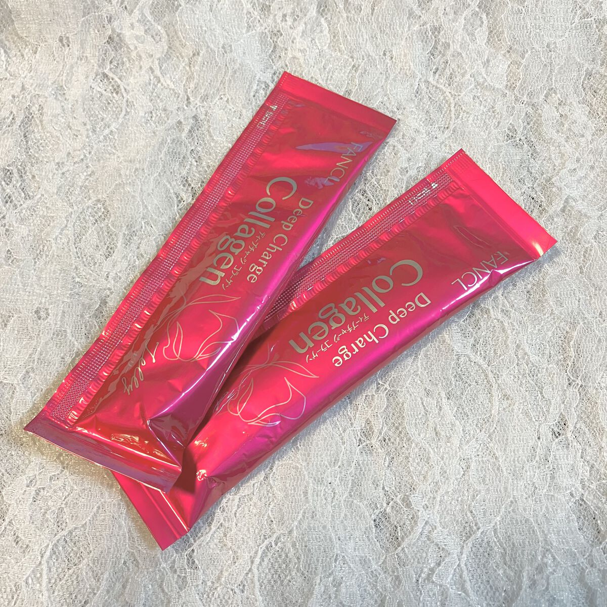 ディープチャージ  コラーゲン スティックゼリー/ファンケル/美容サプリメントを使ったクチコミ（1枚目）