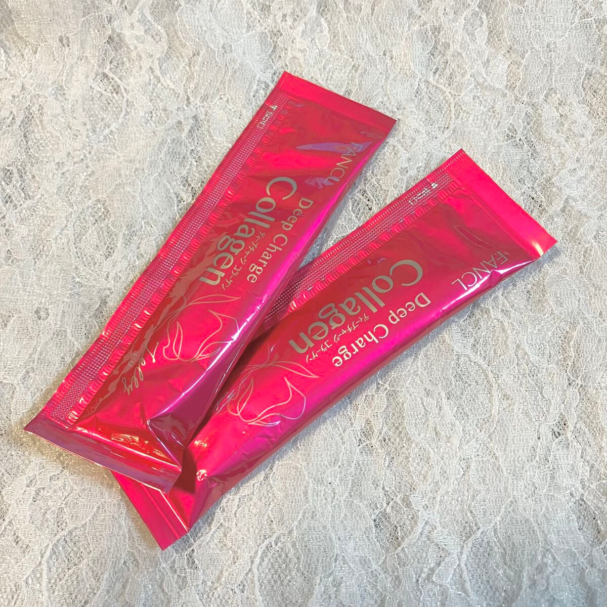 ディープチャージ コラーゲン スティックゼリー/ファンケル/美容サプリメントを使ったクチコミ(1枚目)