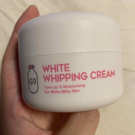 WHITE WHIPPING CREAM(ウユクリーム)/G9SKIN/化粧下地を使ったクチコミ(2枚目)