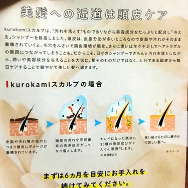 kurokamiスカルプ/haru/シャンプー・コンディショナーを使ったクチコミ（4枚目）