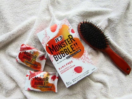 モンスターバブル スッキリFREE  6錠入/バブ/炭酸系入浴剤を使ったクチコミ(2枚目)