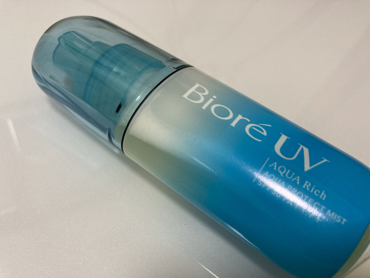 ビオレUV アクアリッチ アクアプロテクトミスト/ビオレ/日焼け止めミスト・スプレーを使ったクチコミ（1枚目）