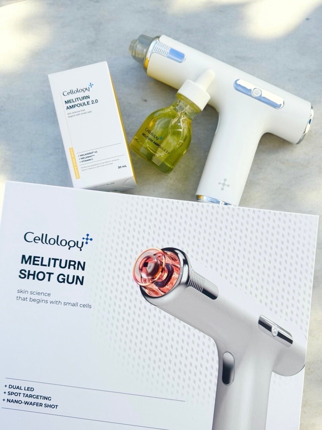 メリタンショットガン/セルオロジー/美顔器・マッサージを使ったクチコミ(1枚目)