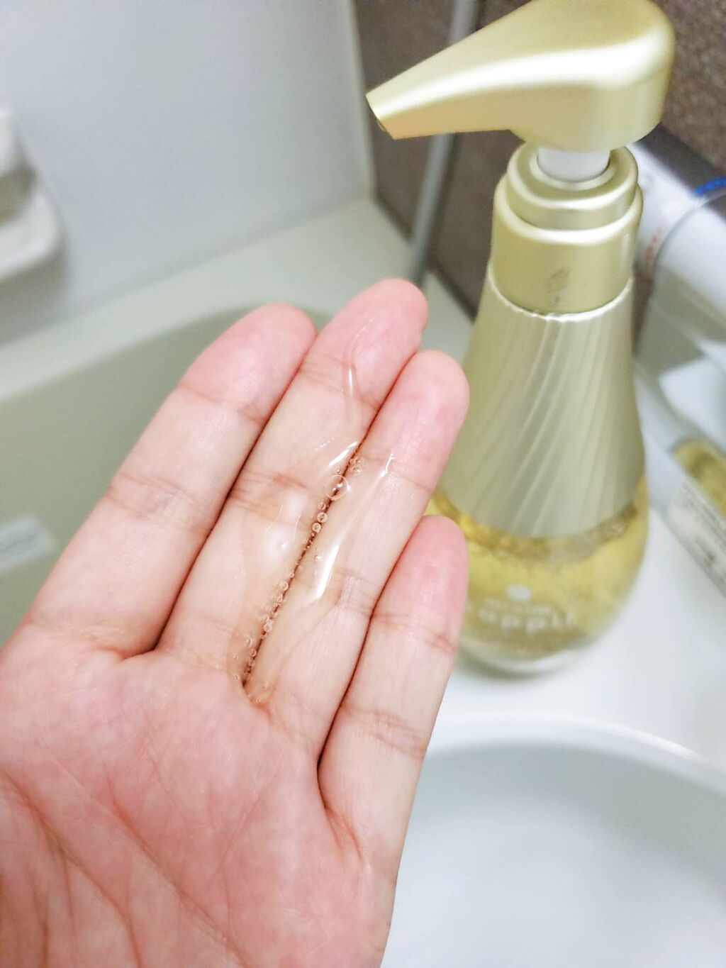 ビタミン リペアシャンプー/コラーゲン リペアヘアトリートメント/mixim suppli/市販シャンプーを使ったクチコミ(3枚目)