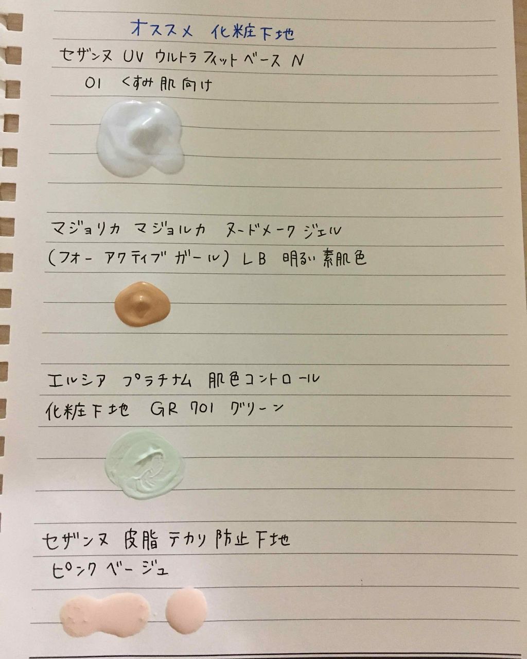 皮脂テカリ防止下地/CEZANNE/化粧下地を使ったクチコミ(3枚目)