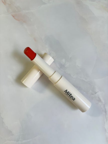 セラムオイルリップスティック /ミティア オーガニック/口紅を使ったクチコミ(2枚目)