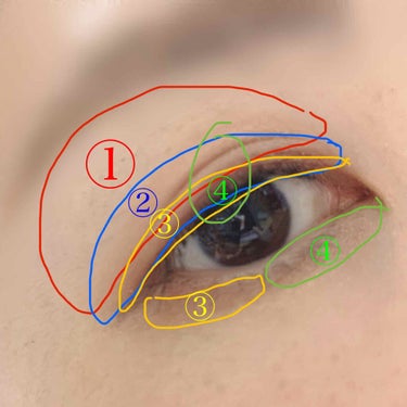 ドラマティックスタイリングアイズD/マキアージュ/アイシャドウパレットを使ったクチコミ（3枚目）