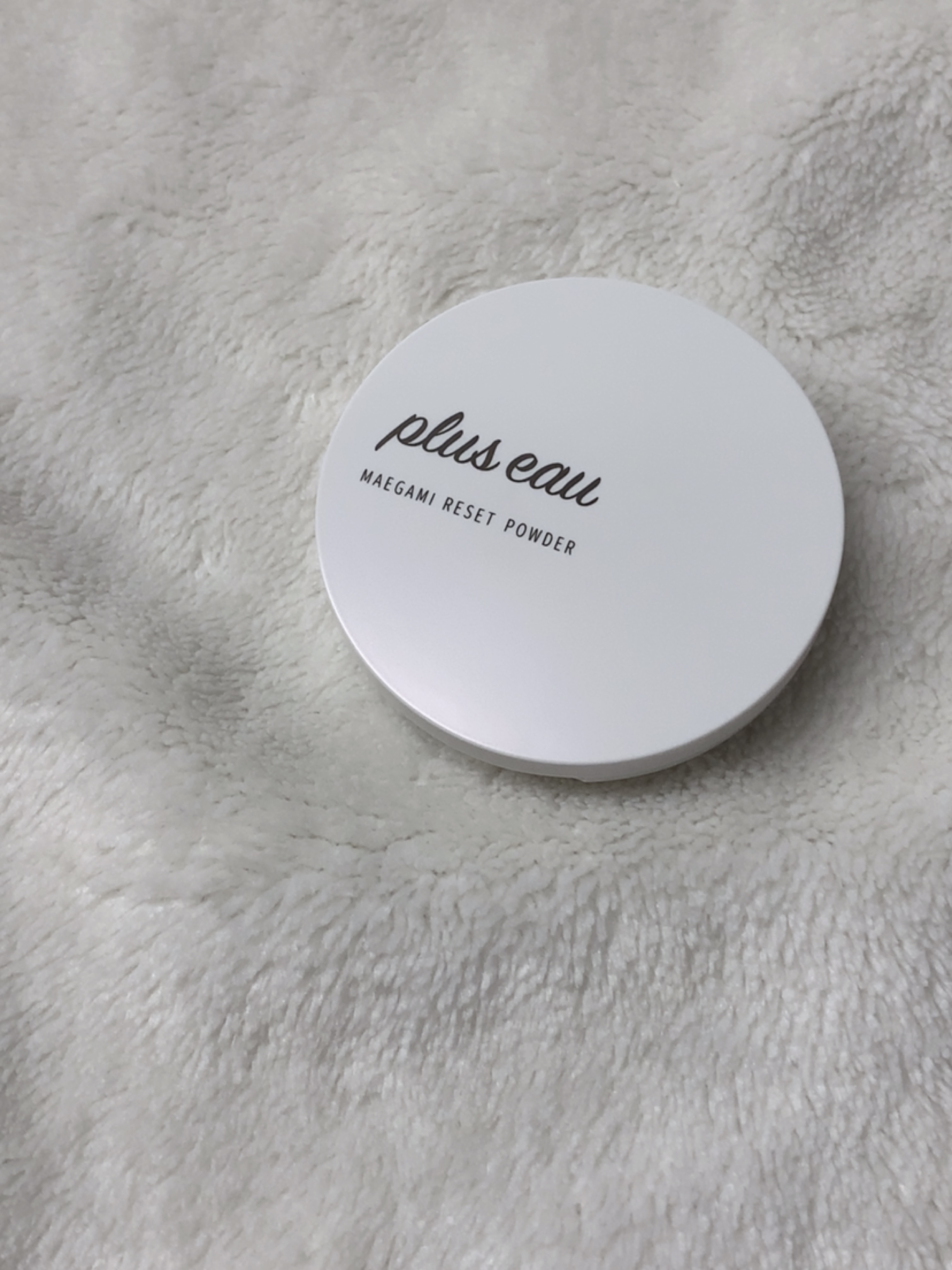 マエガミリセットパウダー/plus eau/その他スタイリングを使ったクチコミ（1枚目）