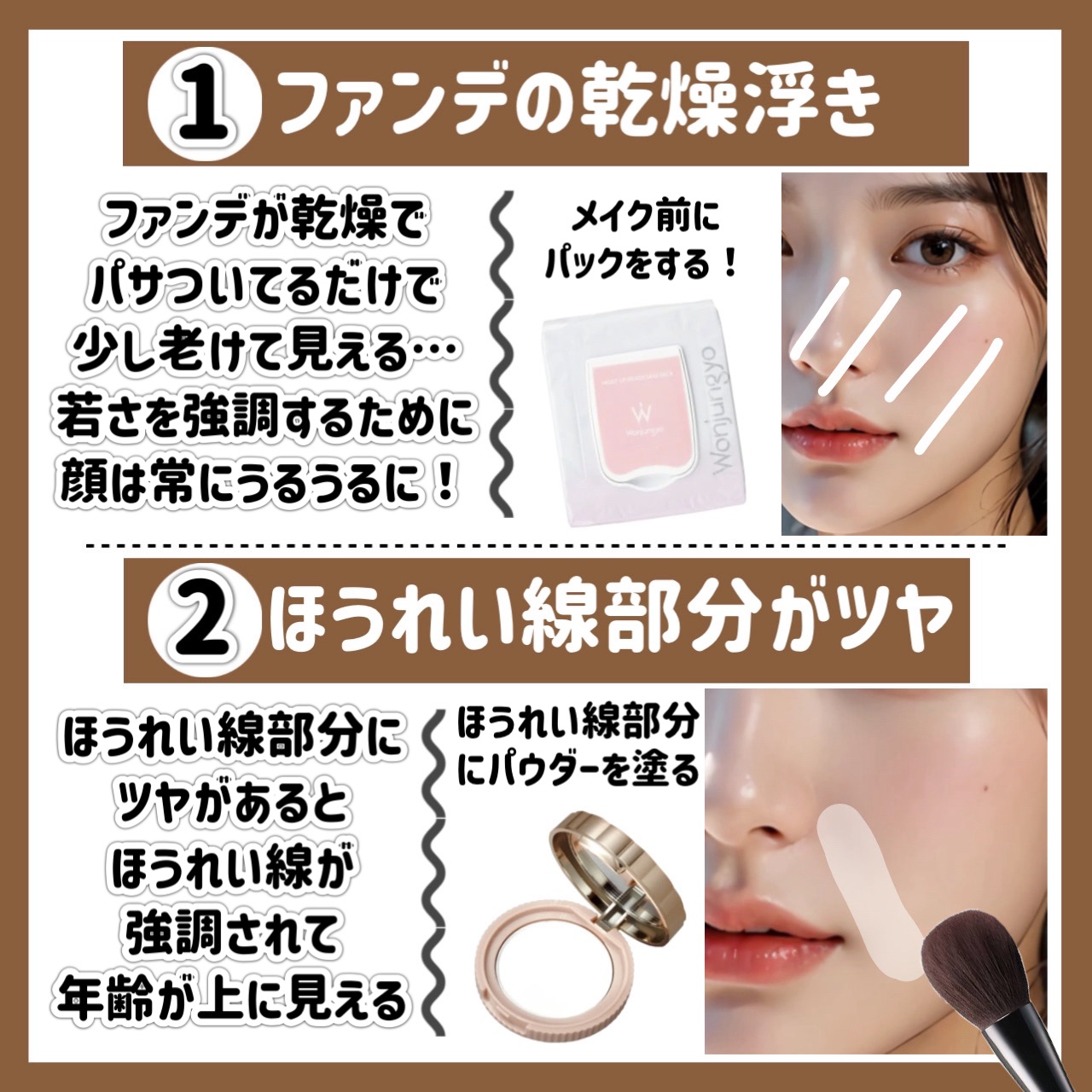 カラーミキシングコンシーラー/キャンメイク/パレットコンシーラーを使ったクチコミ（3枚目）