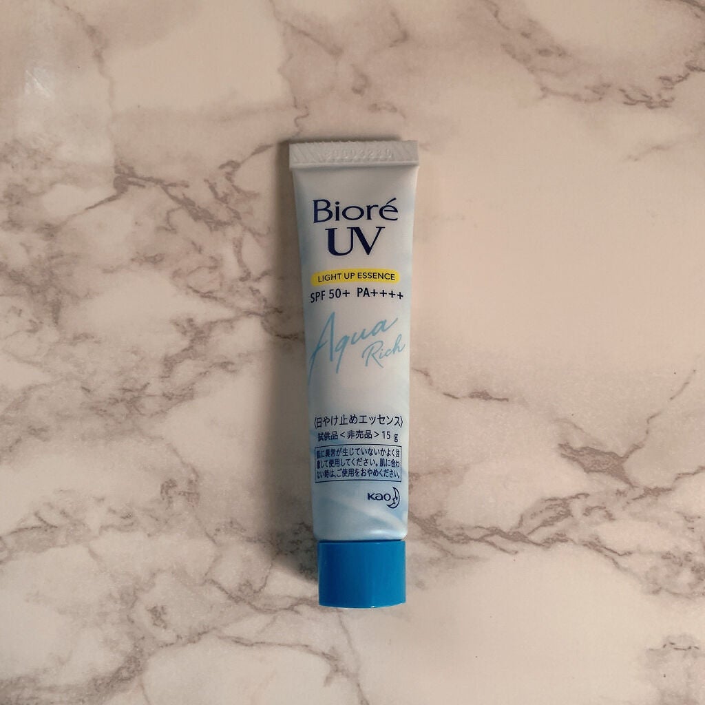 ビオレUV アクアリッチ ライトアップエッセンス/ビオレ/日焼け止めクリームを使ったクチコミ(2枚目)