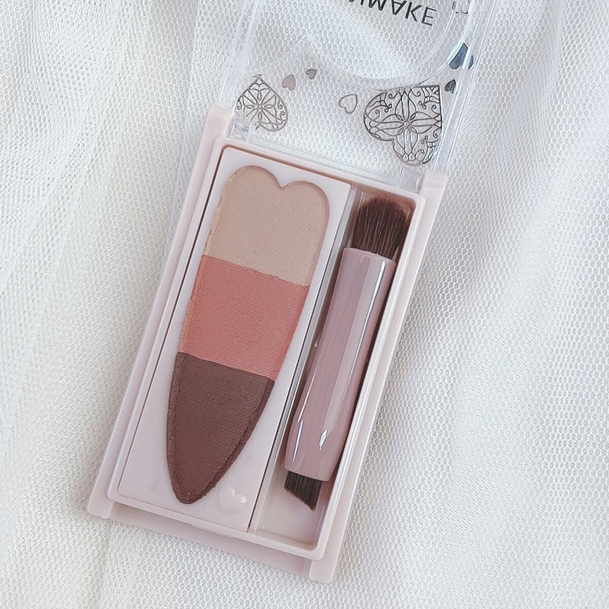 ミックスアイブロウカラー C01 チャームピンク/キャンメイク/パウダーアイブロウを使ったクチコミ（2枚目）