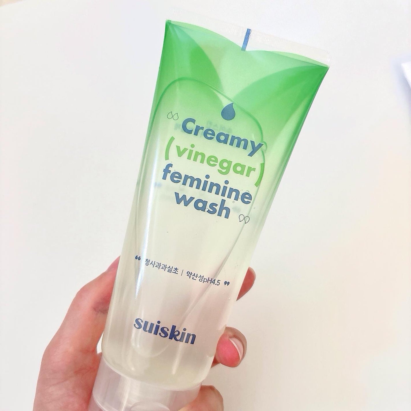 クリーミービネガーフェミニンウォッシュ/suiskin/ボディソープを使ったクチコミ(2枚目)