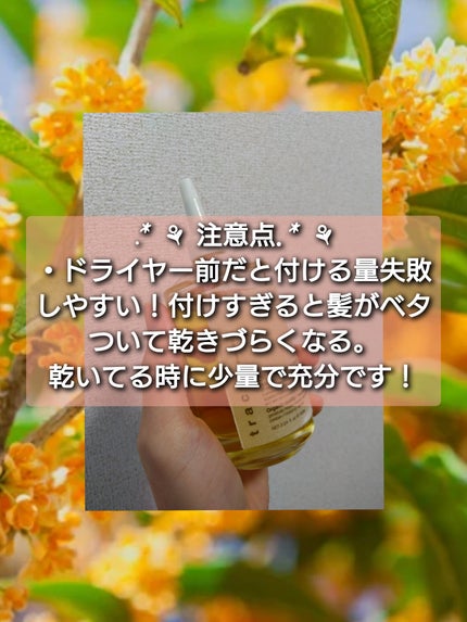 トラック オイル/track/ヘアオイルを使ったクチコミ(5枚目)