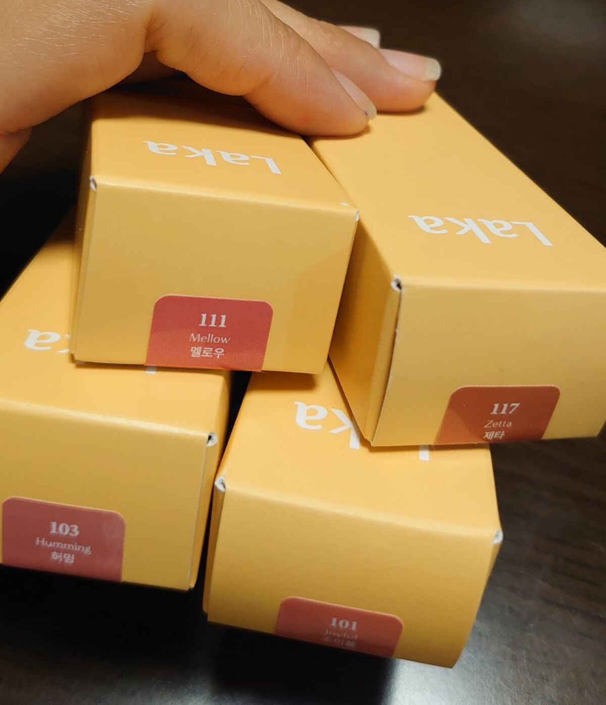 フルーティーグラムティント/Laka/リップティントを使ったクチコミ（2枚目）