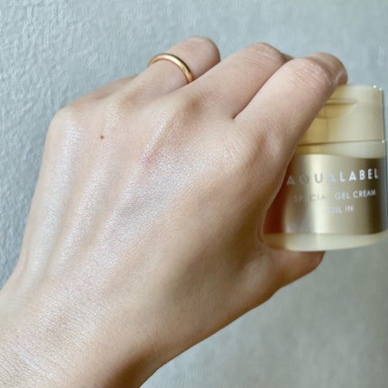 スペシャルジェルクリーム EX(モイスト)/アクアレーベル/オールインワン化粧品を使ったクチコミ(6枚目)
