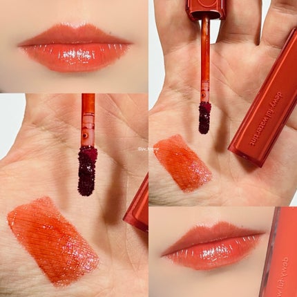 デュイフルウォーターティント<ミルクグロッサリー> 04 CHILI UP/rom&nd/リップティントの画像