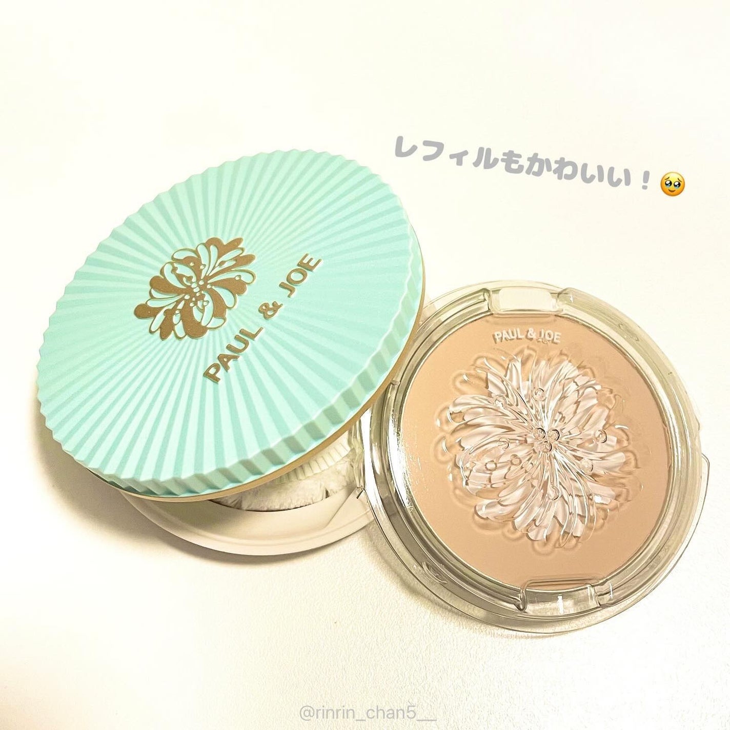 プロテクティング フェイス パウダー/PAUL & JOE BEAUTE/プレストパウダーを使ったクチコミ(2枚目)