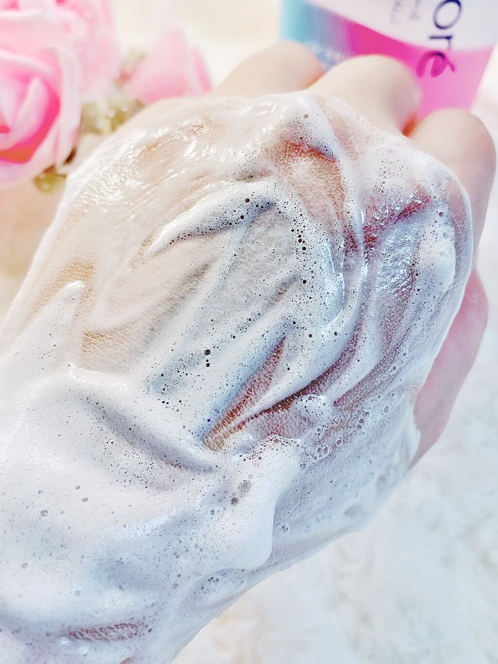 泡クリームメイク落とし/ビオレ/クレンジングクリームを使ったクチコミ(4枚目)