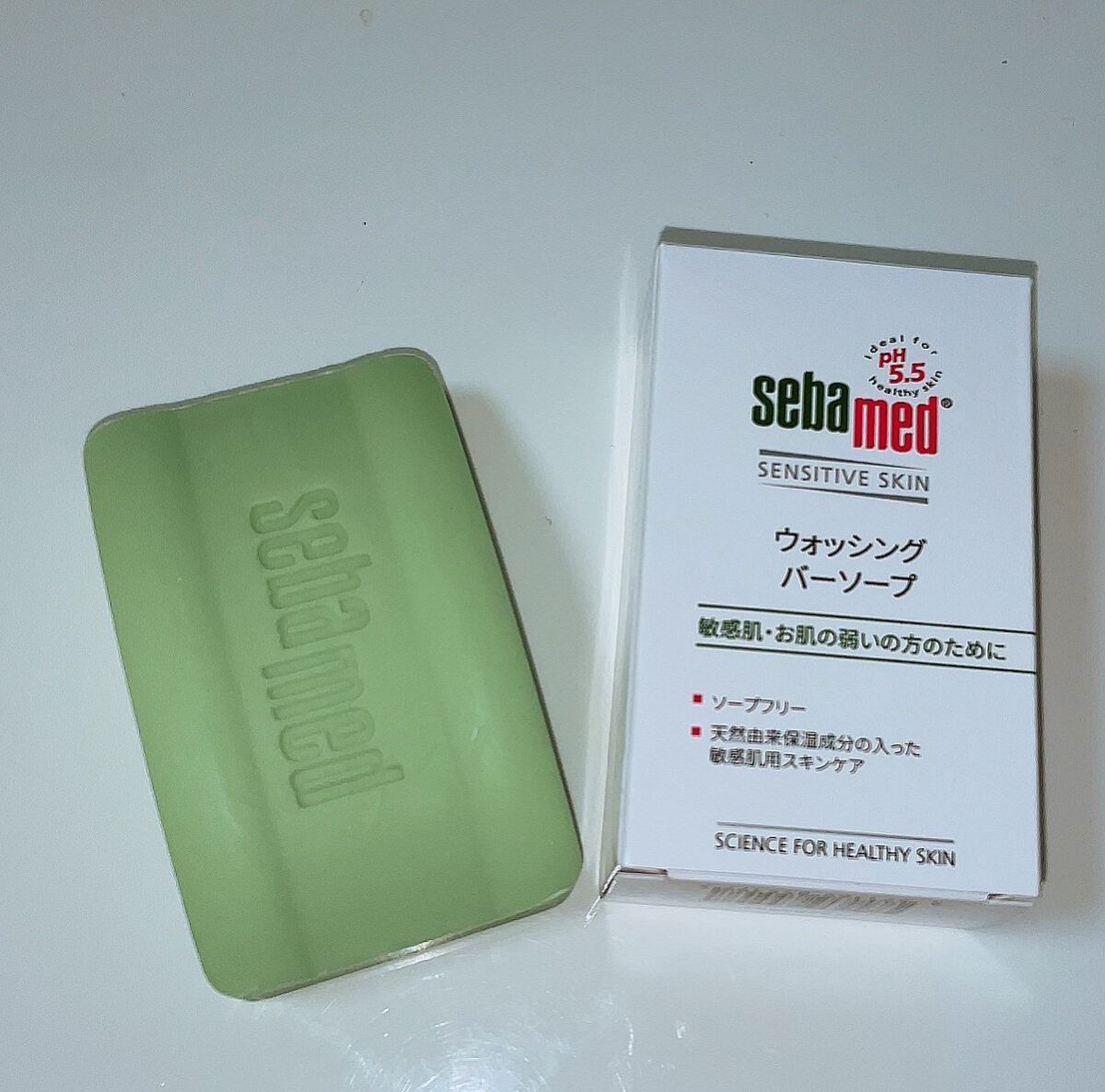 ウォッシングバーソープ/セバメド/洗顔石鹸を使ったクチコミ（1枚目）