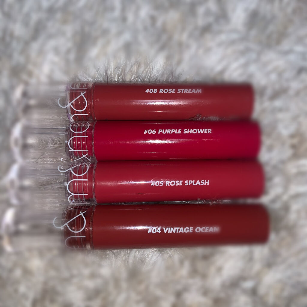 グラスティングウォーターティント/rom&nd/リップティントを使ったクチコミ（1枚目）