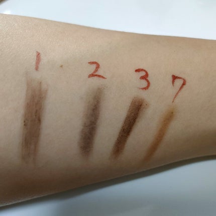 スリムスケッチアイブロウペンシル/U R GLAM/アイブロウペンシルを使ったクチコミ(2枚目)