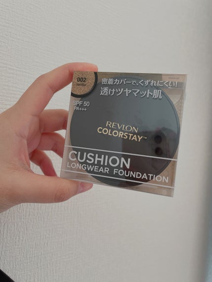 カラーステイ クッション ロングウェア ファンデーション/REVLON/クッションファンデーションを使ったクチコミ(1枚目)