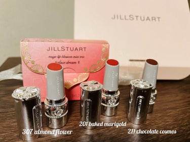 JILL STUART ルージュ リップブロッサム ミニトリオのクチコミ「💄お姫さまコスメ🏰
JILL STUART　ルージュ リップブロッサム ミニトリオ パレスドリ.....」（2枚目）