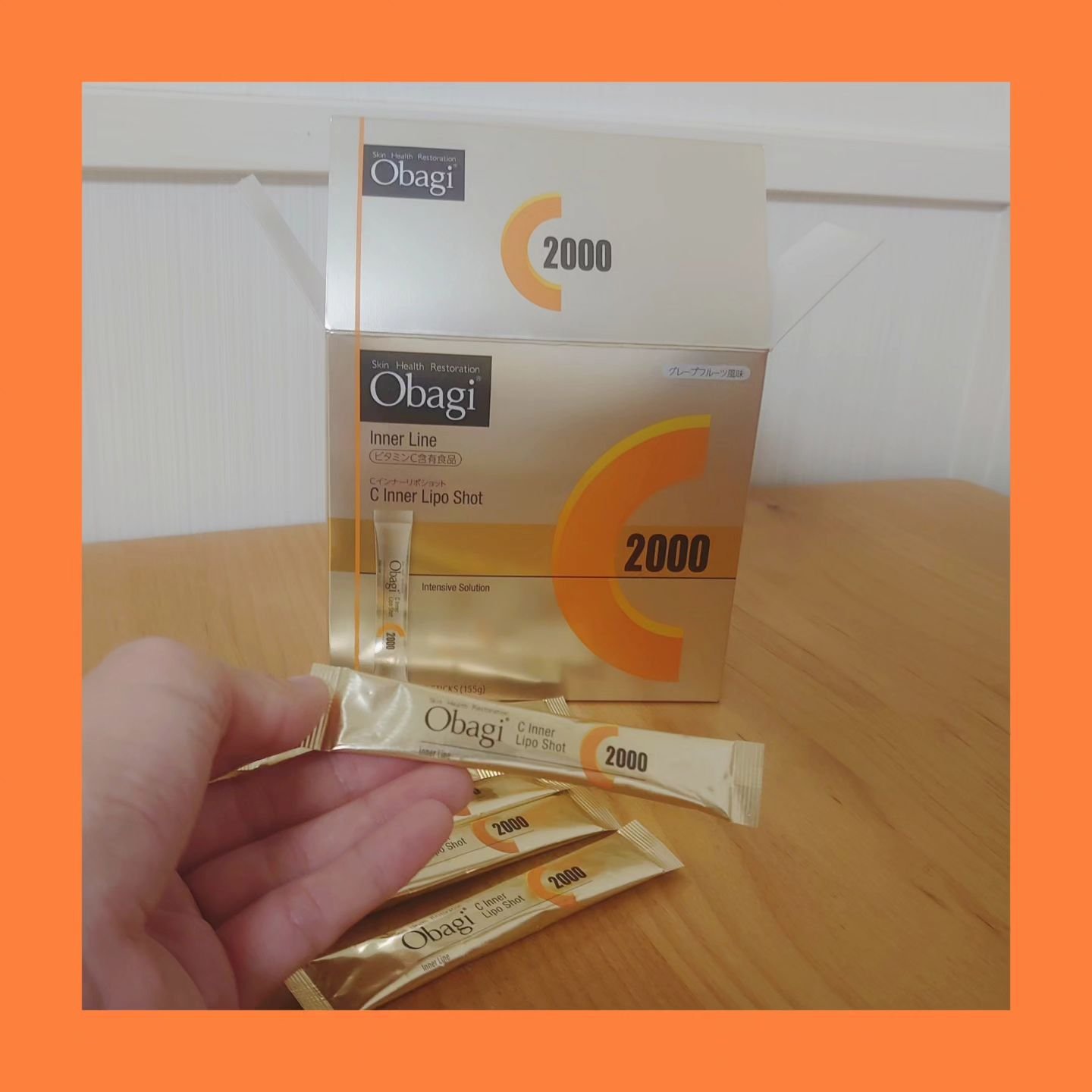 インナーリポショット/オバジ/美容サプリメントを使ったクチコミ（1枚目）