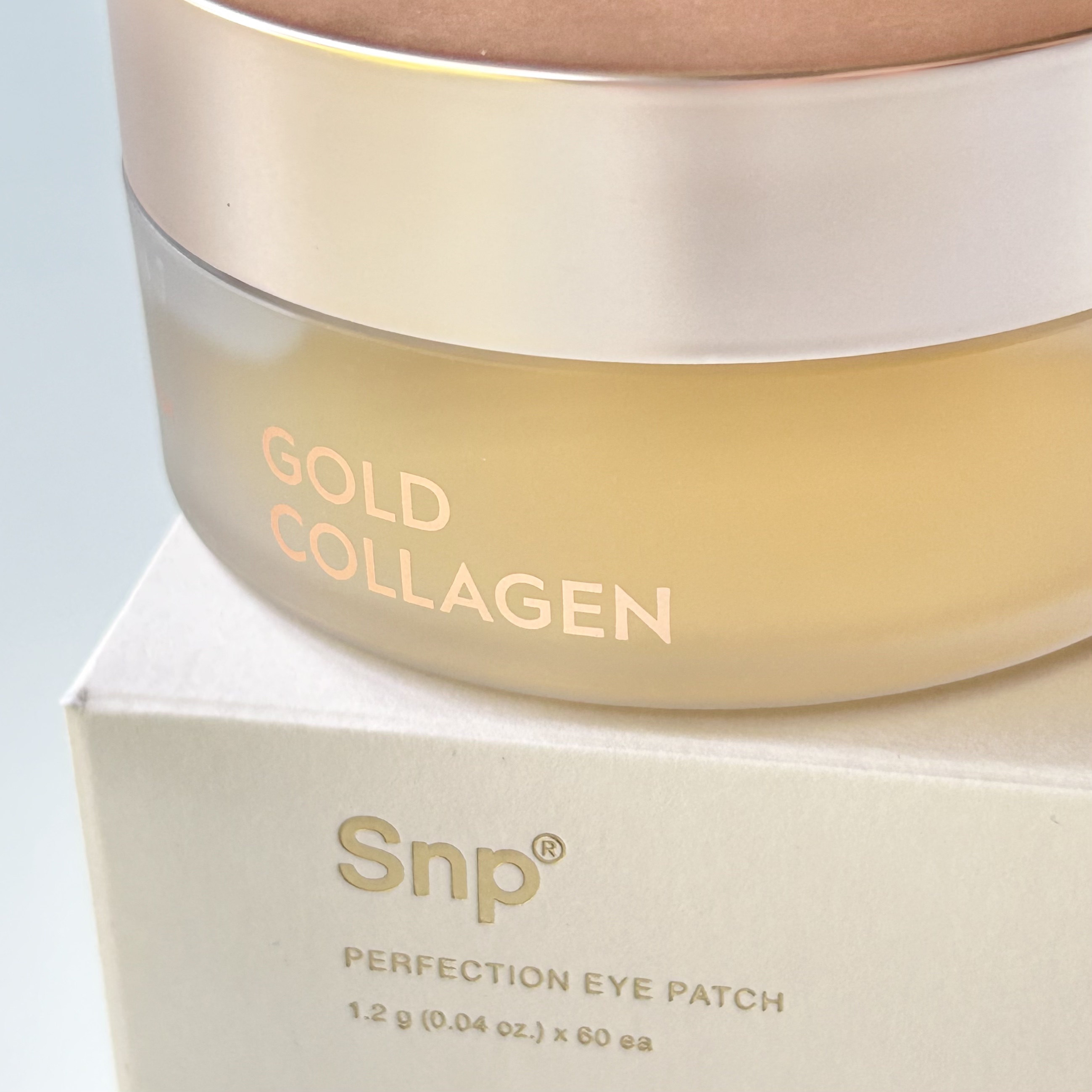 ゴールドコラーゲンパーフェクションアイパッチ/SNP/シートマスク・パックを使ったクチコミ（2枚目）