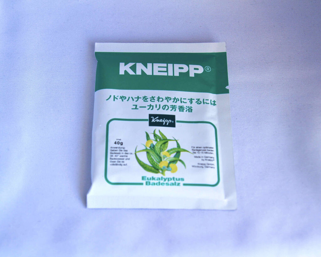 クナイプ バスソルト ユーカリの香り/クナイプ/無機塩系入浴剤を使ったクチコミ（1枚目）