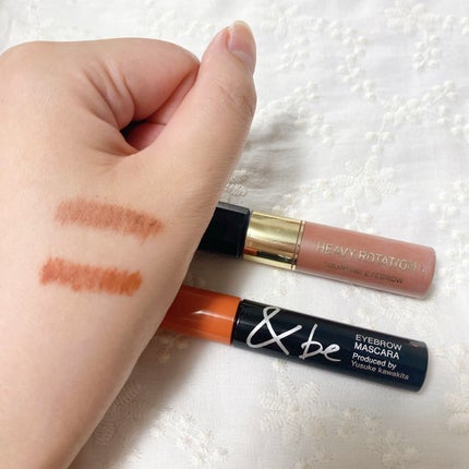 パレットアイブロウ/&be/パウダーアイブロウを使ったクチコミ(7枚目)