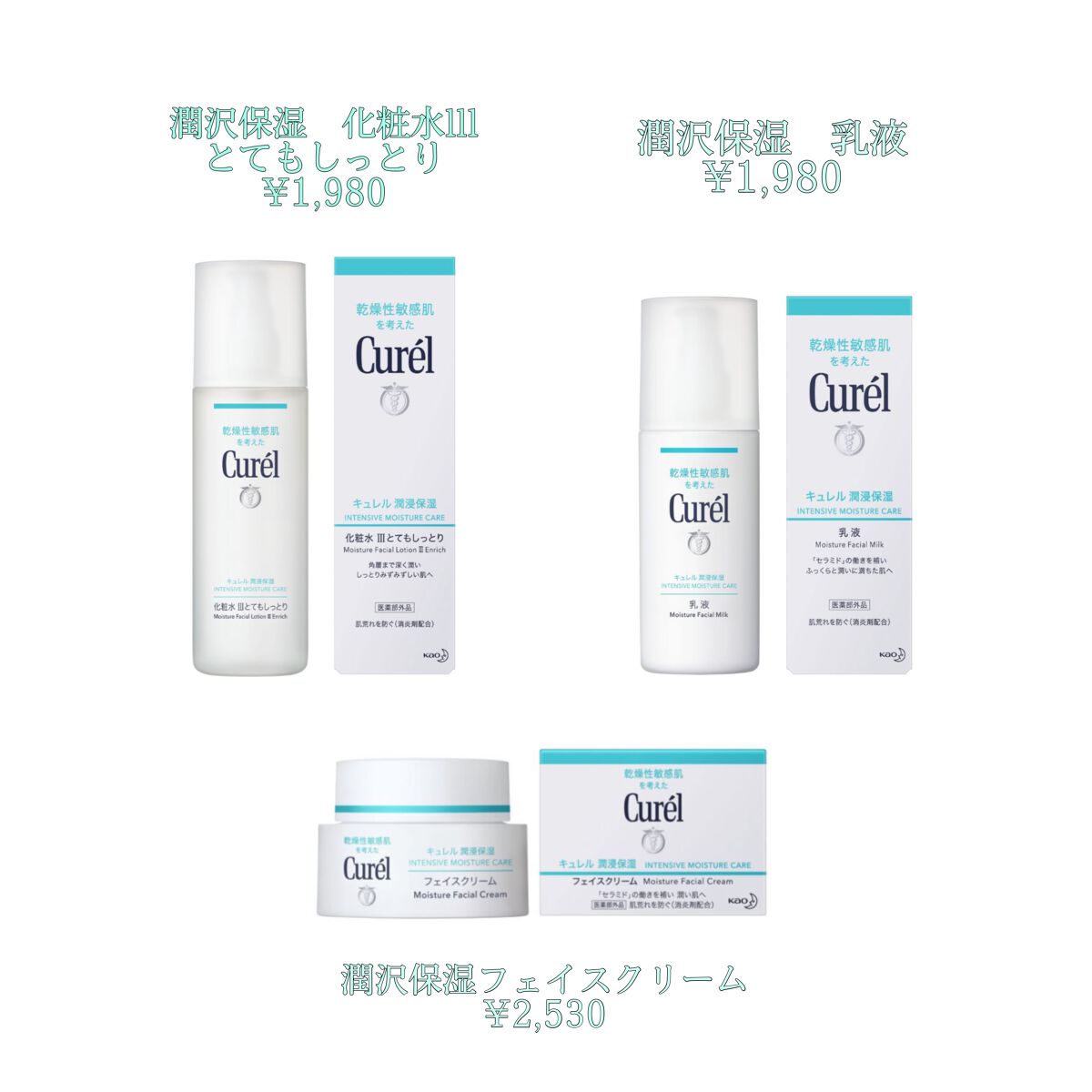 潤浸保湿 フェイスクリーム/キュレル/フェイスクリームを使ったクチコミ（1枚目）