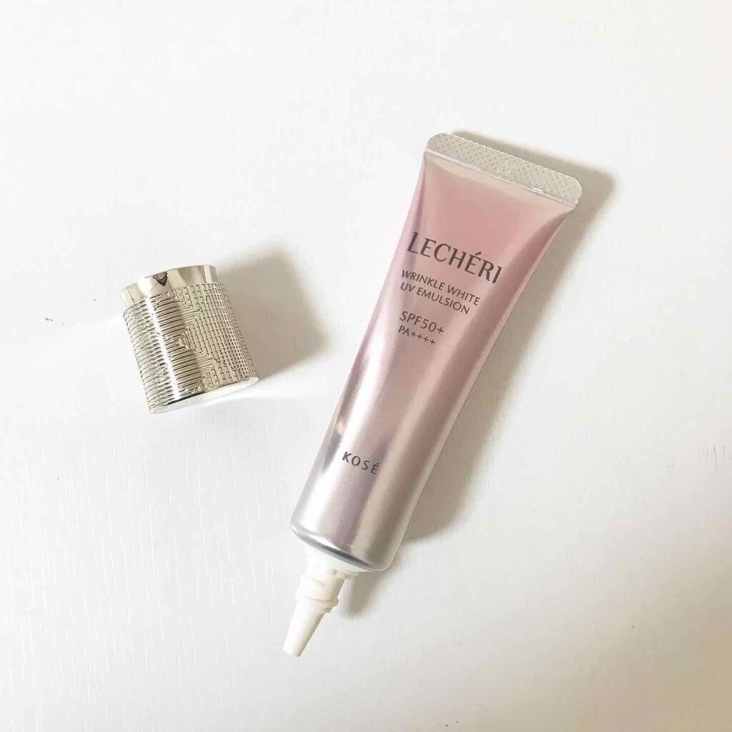 リンクルホワイト UVエマルジョン/ルシェリ/乳液を使ったクチコミ（2枚目）